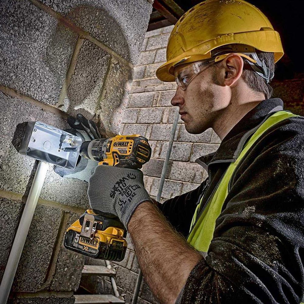 Dewalt DCKT4T10P4 18V XR 10 Piece Power Tool Kit with 3 x 5.0Ah Batteries & Toughsystem Box