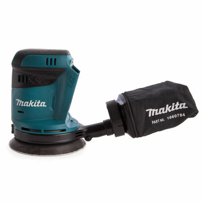 Makita 2 Piece 18V LXT 125mm Orbital Sander & 82mm Planer Body Only